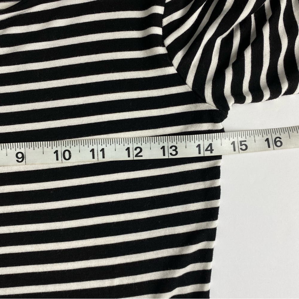 GB Gianni Bini Dress Womens Medium‎ Striped Bodycon Stretch - Picture 10 of 12